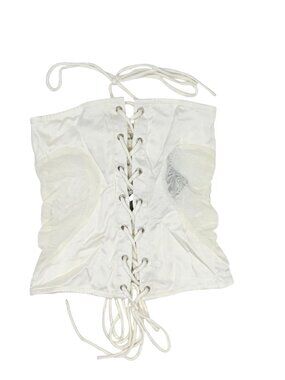 Amor Mia Gathered Heart Top in Ivory